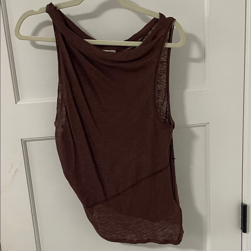 Free People Brown Tank Top
